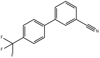 3-[4-(TrifluoroMethyl)phenyl]benzonitrile 化学構造式