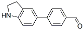 4-(Indolin-5-yl)benzaldehyde,893738-94-8,结构式