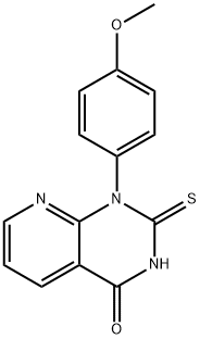 1-(4-METHOXYPHENYL)-2-THIOXO-1,2,3,4-TETRAHYDROPYRIDO[2,3-D]PYRIMIDIN-4-ONE|1-(4-甲氧基苯基)-2-硫氧基-2,3-二氢吡啶[2,3-D]嘧啶-4(1H)-酮