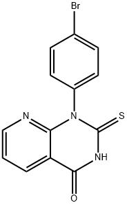 1-(4-BROMOPHENYL)-2-THIOXO-1,2,3,4-TETRAHYDROPYRIDO[2,3-D]PYRIMIDIN-4-ONE|1-(4-溴苯基)-2-硫氧基-2,3-二氢吡啶[2,3-D]嘧啶-4(1H)-酮