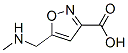 3-Isoxazolecarboxylic  acid,  5-[(methylamino)methyl]-|