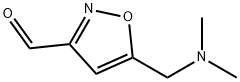 3-Isoxazolecarboxaldehyde,  5-[(dimethylamino)methyl]- 化学構造式