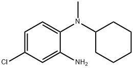 N-(2-Amino-4-chlorophenyl)-N-cyclohexyl-N-methylamine Struktur