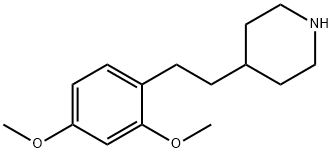 4-[2-(2,4-ジメトキシフェニル)エチル]ピペリジン 化学構造式
