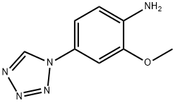 2-methoxy-4-(1H-tetrazol-1-yl)aniline(SALTDATA: FREE)