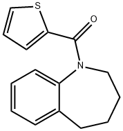 893777-26-9 METHANONE, (2,3,4,5-TETRAHYDRO-1H-1-BENZAZEPIN-1-YL)-2-THIENYL-