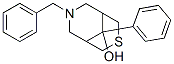 7-Benzyl-9-phenyl-3-thia-7-azabicyclo(3.3.1)nonan-9-ol Structure