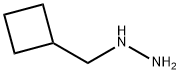 1-(cyclobutylmethyl)hydrazine 化学構造式