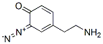 3-diazotyramine Structure