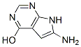 7H-Pyrrolo[2,3-d]pyrimidin-4-ol, 6-amino- (7CI),89418-12-2,结构式