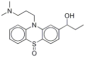 10-[3-(DiMethylaMino)propyl]-α-ethyl-10H-phenothiazine-2-Methanol 5-Oxide Structure