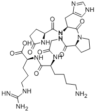 thyrotropin-releasing hormone, Gly-Lys-Arg-,89455-78-7,结构式