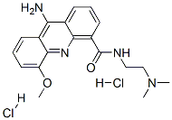 9-아미노-N-(2-(디메틸아미노)에틸)-5-메톡시-4-아크리딘카르복사미드,디히드로클로라이드