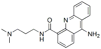 9-Amino-N-(3-(dimethylamino)propyl)-4-acridinecarboxamide Structure