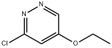 3-chloro-5-ethoxypyridazine Struktur