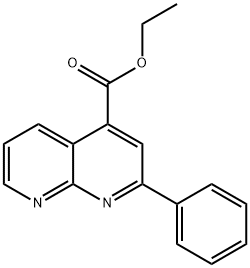 1,8-나프티리딘-4-카르복실산,2-페닐-,에틸에스테르