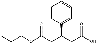 Pentanedioic acid, 3-phenyl-, monopropyl ester, (3S)- (9CI)|