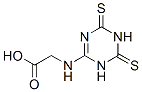 N-(1,4,5,6-tetrahydro-4,6-dithioxo-1,3,5-triazin-2-yl)glycine,89482-27-9,结构式