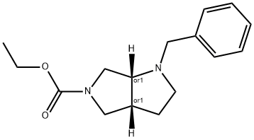 ETHYL 1-BENZYL-HEXAHYDROPYRROLO[3,4-B]PYRROLE-5(1H)-CARBOXYLATE