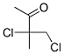 2-Butanone,  3,4-dichloro-3-methyl- Structure