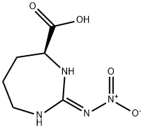 1H-1,3-Diazepine-4-carboxylicacid,hexahydro-2-(nitroimino)-(7CI) Structure