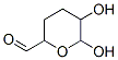 Pyran-2-carboxaldehyde, tetrahydro-5,6-dihydroxy- (7CI) 结构式