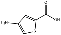 4-氨基-2-噻吩羧酸,89499-38-7,结构式