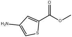 4-氨基噻吩-2-甲酸甲酯 结构式