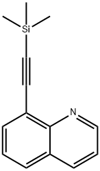 8-((TriMethylsilyl)ethynyl)quinoline Structure