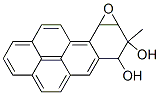 7,8-dihydroxy-9,10-epoxy-8-methyl-7,8,9,10-tetrahydrobenzo(a)pyrene,89524-81-2,结构式
