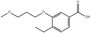 4-Ethyl-3-(3-methoxypropoxyl)benzoic acid