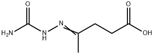 乙酰丙酸半卡巴腙,89532-09-2,结构式