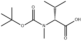 BOC-N-甲基-D-缬氨酸,89536-85-6,结构式
