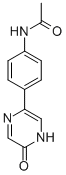 5-(4-acetamidophenyl)pyrazin-2(1H)-one Structure