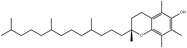 (2R)-α-Tocopherol (Mixture of Diastereomers) Structure