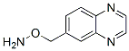 Hydroxylamine,  O-(6-quinoxalinylmethyl)- Structure