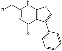 2-CHLOROMETHYL-5-PHENYL-3H-THIENO[2,3-D]PYRIMIDIN-4-ONE|2-CHLOROMETHYL-5-PHENYL-3H-THIENO[2,3-D]PYRIMIDIN-4-ONE