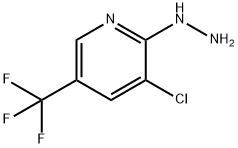 3-氯-5-(三氟甲基)吡啶-基肼,89570-82-1,结构式