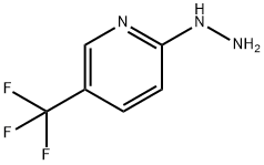 5-(TRIFLUOROMETHYL)PYRID-2-YLHYDRAZINE Struktur