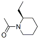 Piperidine, 1-acetyl-2-ethyl-, (S)- (9CI) 结构式