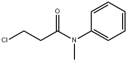 3-氯-N-甲基-N-苯基丙酰胺 结构式