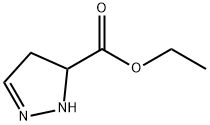 4,5-二氢吡唑-5-羧酸乙酯,89600-89-5,结构式