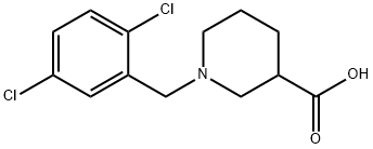 1-(2,5-DICHLORO-BENZYL)-PIPERIDINE-3-CARBOXYLIC ACID price.