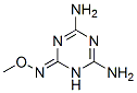 1,3,5-Triazin-2(1H)-one,4,6-diamino-,O-methyloxime(9CI) 结构式