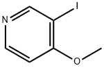 3-碘-4-甲氧基吡啶 结构式