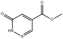 6-oxo-1,6-dihydropyridazine-4-carboxylic acid methyl ester Structure