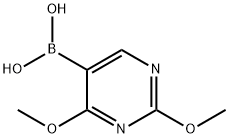 2,4-Dimethoxyprimidine-5-boronic acid Struktur