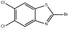 2-溴-5,6-二氯苯并噻唑, 89642-32-0, 结构式