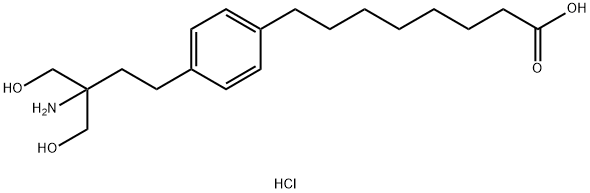 FTY720オクタン酸塩酸塩 化学構造式