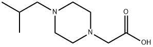 (4-ISOBUTYL-PIPERAZIN-1-YL)-ACETIC ACID DIHYDROCHLORIDE 化学構造式